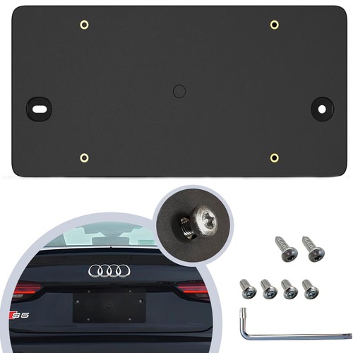 Rear license plate mount - plate,